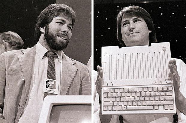 Steve Wozniak e Steve Jobs