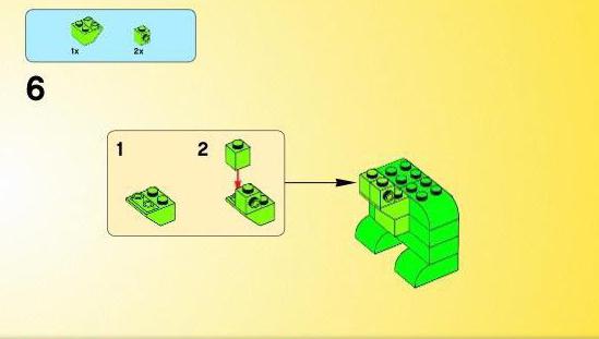 come disegnare un dinosauro lego