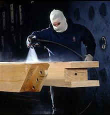 impregnazione per le revisioni del legno