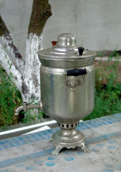 restauro di samovar