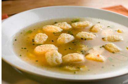 Gnocchi per zuppa - delizioso, veloce e appetitoso