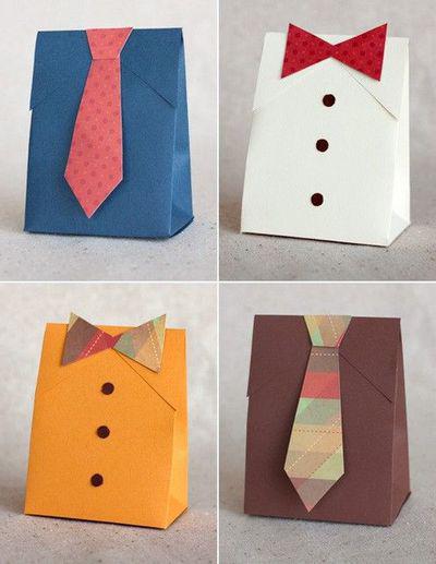 Come realizzare una camicia di carta: un'aggiunta originale ad un regalo