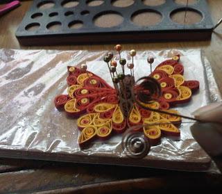 quilling butterfly master class 5