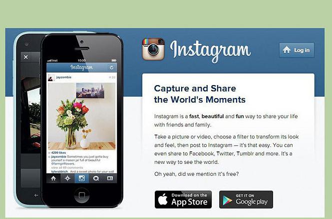 registrazione in instagram dal computer