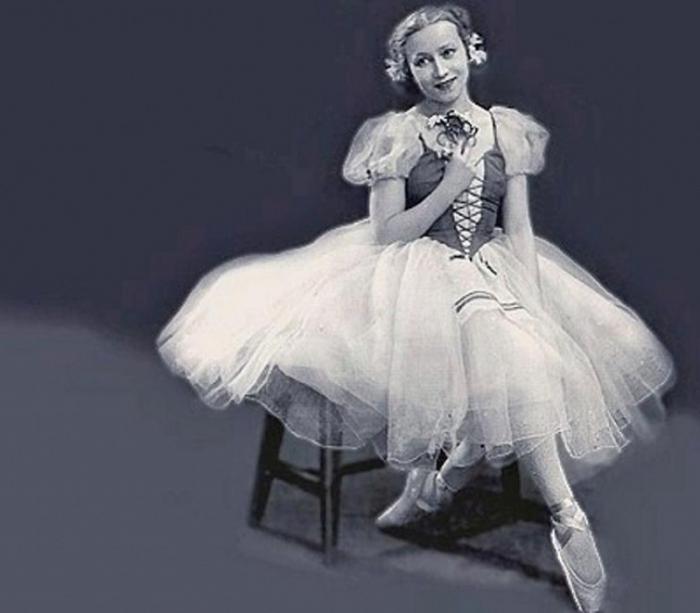 La ballerina sovietica Galina 