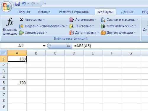 modulo in Excel