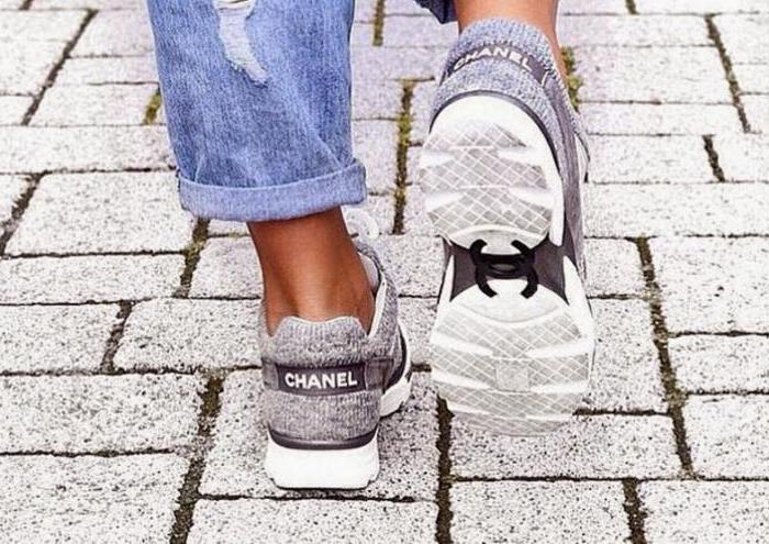 scarpe da ginnastica chanel originale