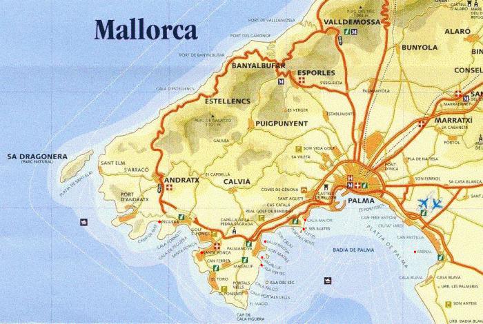 dov'è la mappa di Maiorca