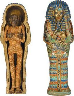 Mummificazione insolita nell'antico Egitto