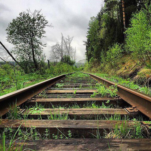 Cimitero di locomotive a vapore, Territorio del Perm. La vecchia, inutile tecnologia ferroviaria