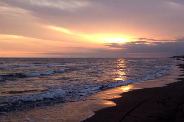 temperatura dell'acqua nel Mar Caspio a Makhachkala