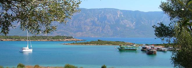 Isola di Cleopatra, Turchia - la località dei governanti del mondo