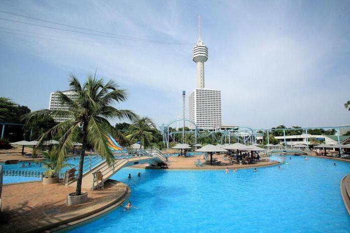 stazione balneare Tailandia del parco di pattaya 