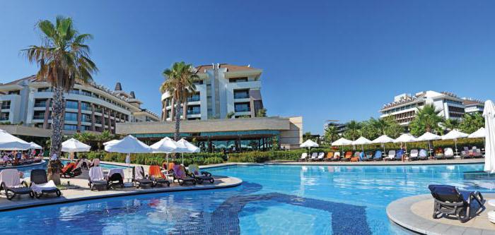 Sherwood Dreams Resort Hotel 5 * (Turchia, Belek, Bogazkent): descrizione dell'hotel, servizio, recensioni