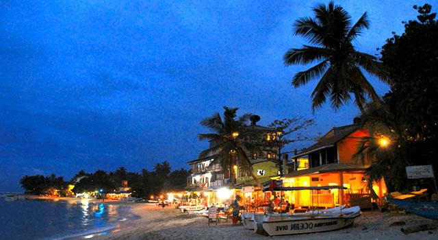 Unawatuna, Sri Lanka. Sri Lanka, Unawatuna - hotel. Unawatuna (Sri Lanka) sulla mappa