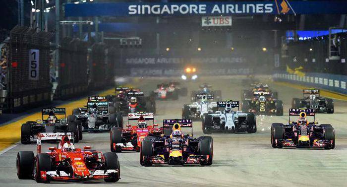 formula 1 grand con singapore