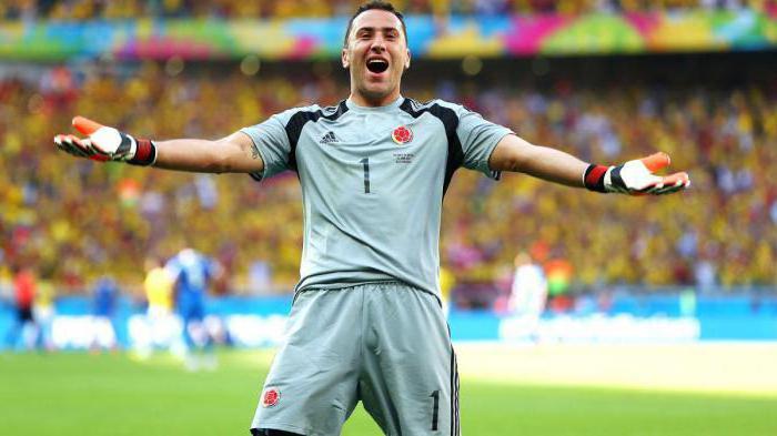 Portiere colombiano Ospina David