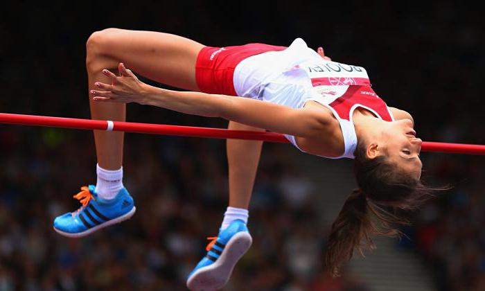 donne di salto in alto record del mondo