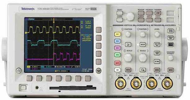 oscilloscopio per archiviazione digitale 
