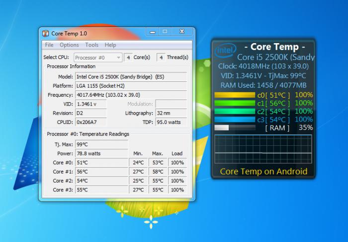 Quale gadget della temperatura della CPU è migliore per Windows 7?