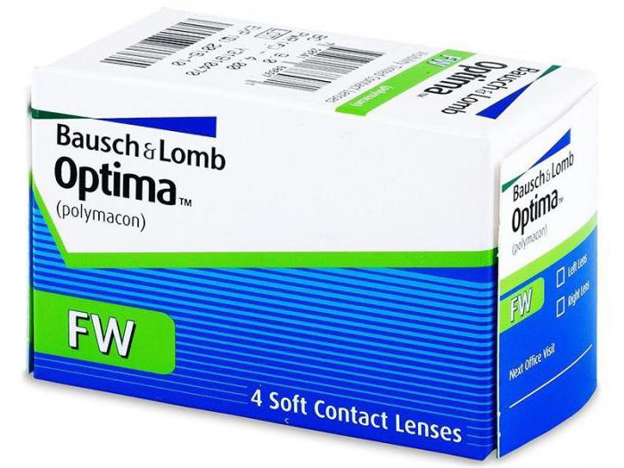 lenti a contatto bausch lomb optima fw